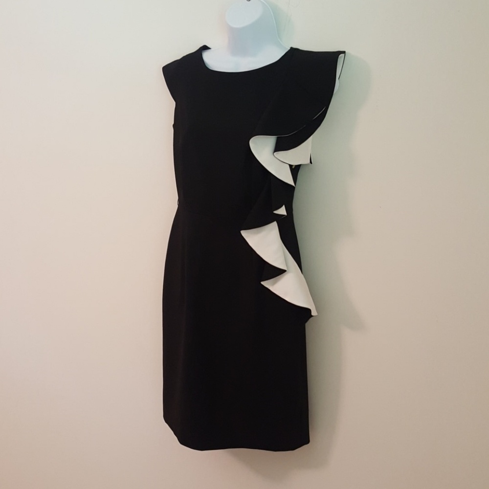 Antonio Melani Black and White Dress